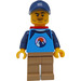 LEGO Dirt Bike Rider, Male (60387) Minifigure