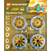 LEGO Dirt Crusher Groß Räder Pack 4286024
