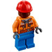 LEGO Dock Worker minifiguur