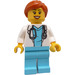 LEGO Doctor - Female Minifigur