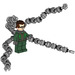 LEGO Doctor Octopus with Dark Green Suit and Mechanical Arms Minifigure