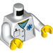 LEGO Doctor Ophthalmologist Minifig Torso (973 / 76382)