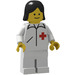 LEGO Doctor with Black Hair Minifigure