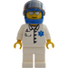 LEGO Doctor mit Helm Minifigur