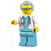 LEGO Doctor mit Medium Azure Scrubs Minifigur