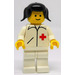 LEGO Arzt mit Pigtails Minifigur