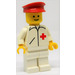 LEGO Doctor mit rot Hut Minifigur