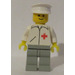 LEGO Doktor s Bílá Čepice Minifigurka