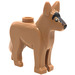 LEGO Perro - Alsatian con Negro Ojos y Forehead (92586 / 93239)