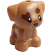 LEGO Dog (Sitting) with Brown Patches (69901 / 74687)