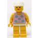 LEGO Delfín punto Mujer, Blanco Gorra Minifigura