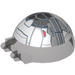LEGO Dome 6 x 6 x 3 with Hinge Stubs with SW Sith Fighter Pattern (10585 / 50747)