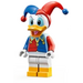 LEGO Donald Kachna v Jester Výstroj Minifigurka