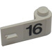 LEGO Porte 1 x 3 x 1 Droite avec &#039;16&#039; Autocollant (3821)