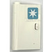 LEGO Door 1 x 3 x 4 Left with Maersk Logo Sticker with Hollow Hinge (58381)