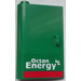 LEGO Door 1 x 3 x 4 Left with &#039;Octan Energy&#039; Sticker with Hollow Hinge (3193)