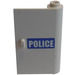 LEGO Door 1 x 3 x 4 Right with "POLICE" Sticker with Hollow Hinge (58380)