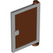 LEGO Door 1 x 4 x 5 Right with Reddish Brown Glass (73194)
