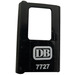 LEGO Door 1 x 4 x 5 Train Left with DB 7727 Sticker (4181)