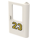 LEGO Door 1 x 4 x 5 Train Right with &#039;23&#039; Sticker (4182)