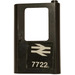 LEGO Door 1 x 4 x 5 Train Right with British Railways 7722 Sticker (4182)