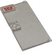 LEGO Door 1 x 4 x 6 with Stud Handle with 'DO NOT TAP ON GLASS' Sticker (60616)