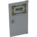 LEGO Door 1 x 4 x 6 with Stud Handle with "SAFE INC." Sticker (60616)