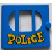 LEGO Deur 1 x 6 x 5 Fabuland met 3 Windows met &quot;Politie&quot; Sticker