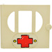 LEGO Door 1 x 6 x 5 Fabuland with 3 Windows with Red Cross Sticker