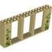 LEGO Deur Kader 2 x 16 x 6 met Vines (35103 / 38895)