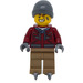 LEGO Douglas Elton auf Skates mit Sneaky Grinsen Minifigur