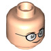LEGO Dr. Egon Spengler Minifigure Head (Recessed Solid Stud) (3626 / 18875)
