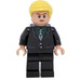 LEGO Draco Malfoy с Черно Костюм (Намръщи се / Scared) Минифигурка