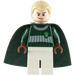 LEGO Draco Malfoy с Тъмнозелено Slytherin Quidditch Uniform  Минифигурка