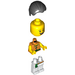 LEGO Drachen Boat Rower mit gekämmt Haar Minifigur