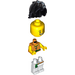 LEGO Drachen Boat Rower mit Lange Haar Minifigur