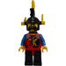 LEGO Draak Knight met Geel Draak Plumes Castle minifiguur