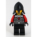 LEGO Drachen Soldier mit Schwarz Neck Protector, Scale Mail, rot Arme Minifigur
