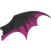 LEGO Dragon Wing 19 x 11 with Marbled Magenta Edge (51342 / 57004)