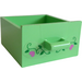 LEGO Drawer with Hearts and Flowers Sticker (6198)