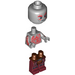 LEGO Drax met Donkerrood Poten en Rood Tattoos Minifiguur