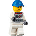 LEGO Driver with Blue Cap Minifigure