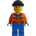 LEGO Driver avec Tricoté Casquette Figurine