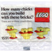 LEGO Duck Set 1551-1