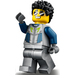 LEGO Duke DeTain mit Flach Silber Zipped Jacke Minifigur