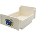 LEGO Duplo Bed 3 x 5 x 1.66 with Moon and stars (4895)