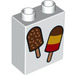LEGO Duplo Backstein 1 x 2 x 2 mit 2 Popsicles ohne Unterrohr (4066 / 19358)