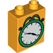 LEGO Duplo Backstein 1 x 2 x 2 mit Alarm Clock ohne Unterrohr (4066 / 53171)