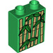 LEGO Duplo Brick 1 x 2 x 2 with Bamboo Plants without Bottom Tube (4066 / 54972)
