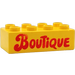 LEGO Duplo Brique 2 x 4 avec Boutique (3011)